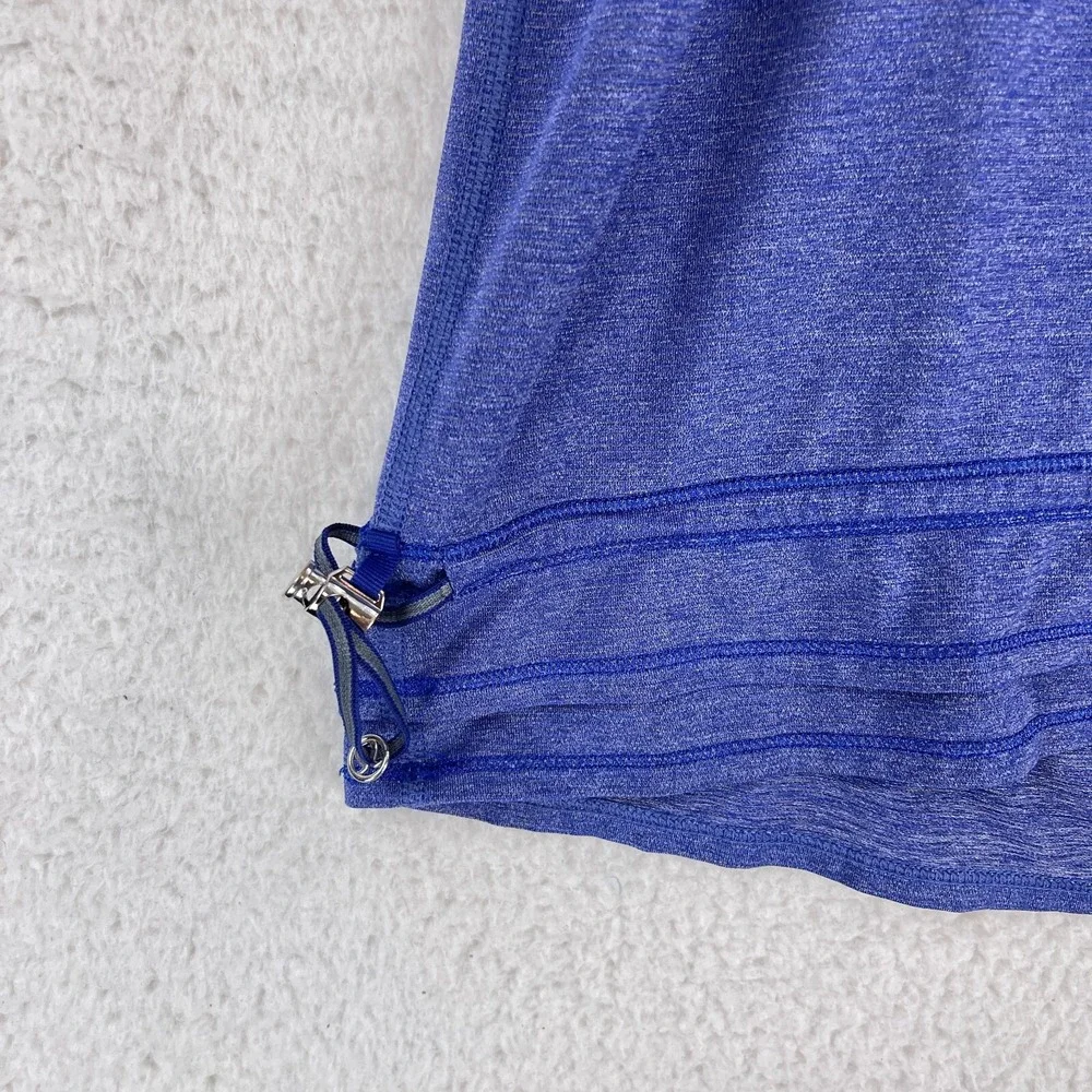 Lululemon‎ Blue Back On Track Tank Top Womens Athletic Pullover Yoga Size 8